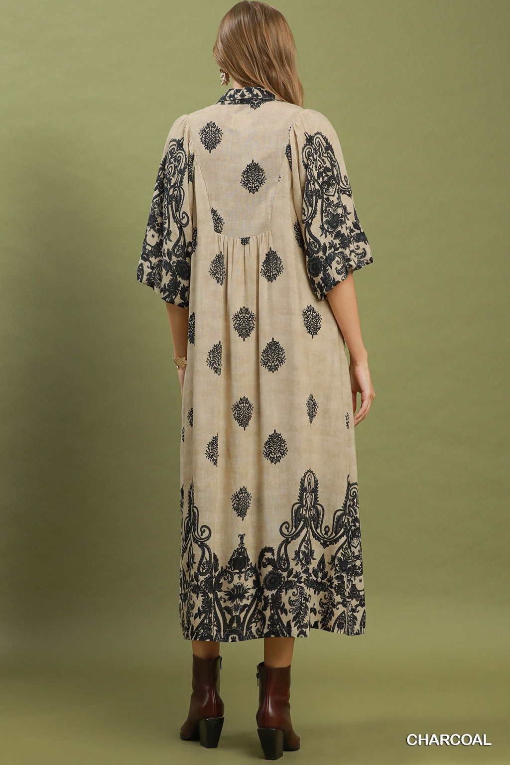 Boho Afterdark Midi Dress