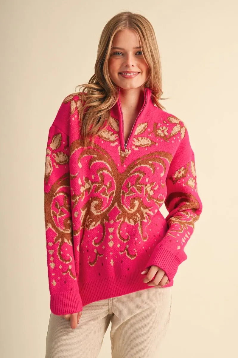 Pink With Personality Sweater