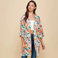 Retro Bloom Kimono