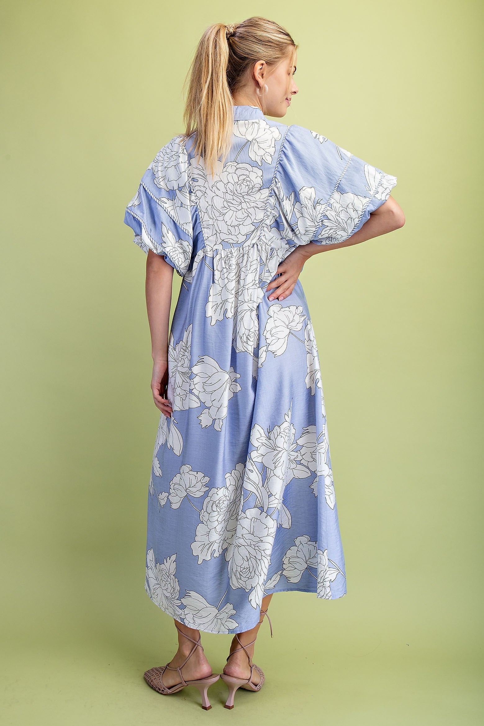 Peony Garden Midi