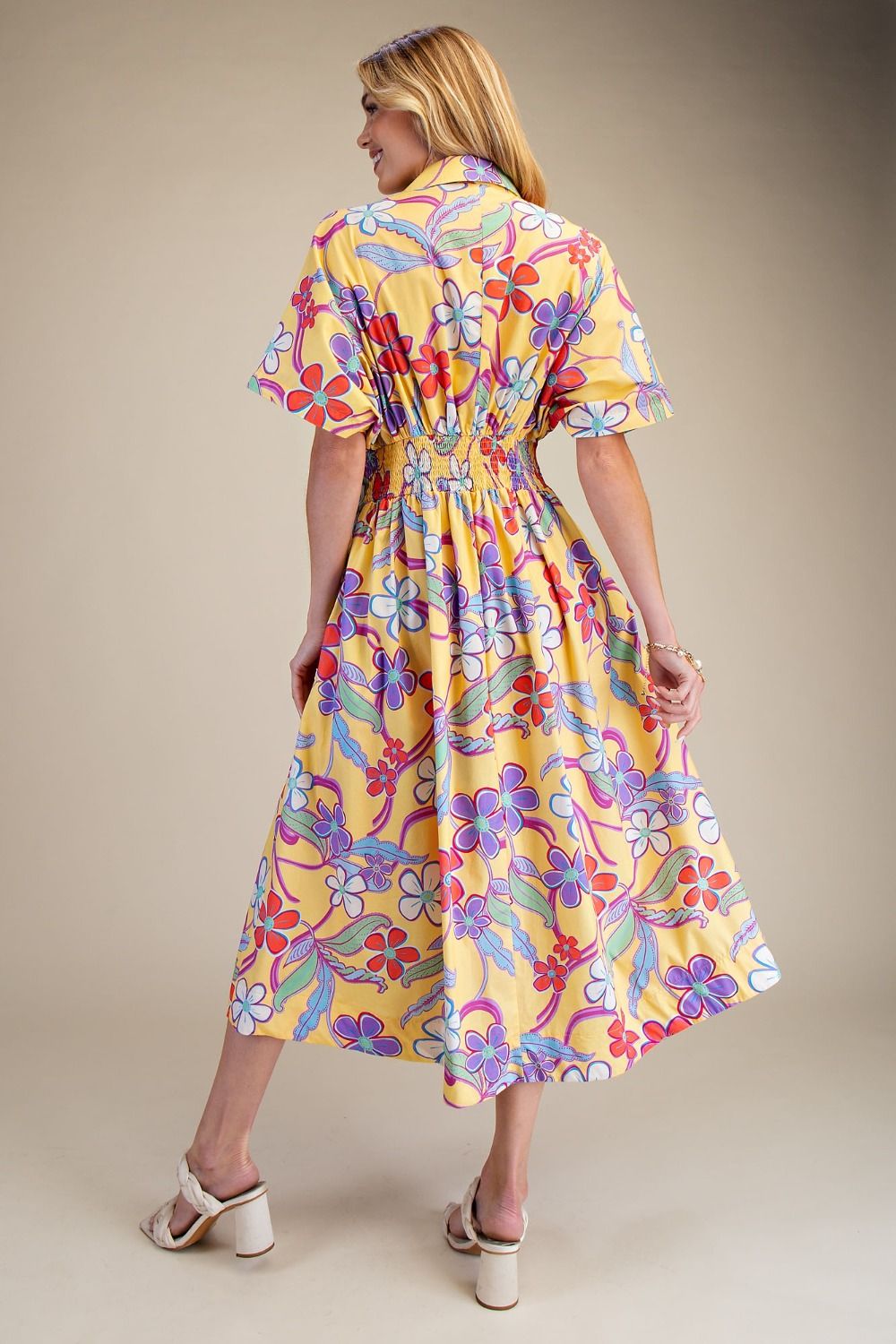 Curvy Petal & Vine Dress
