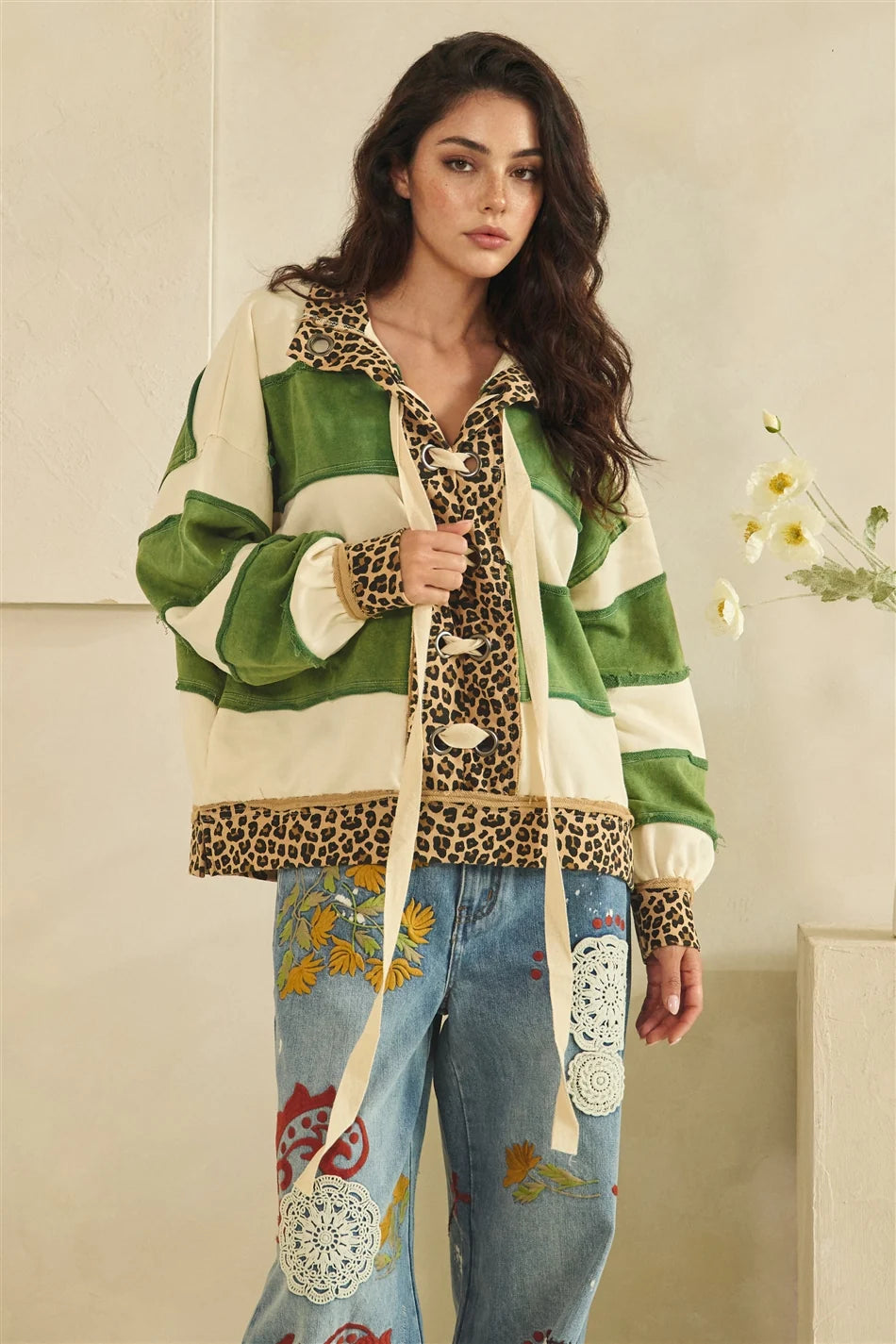 Leopard Lane Pullover