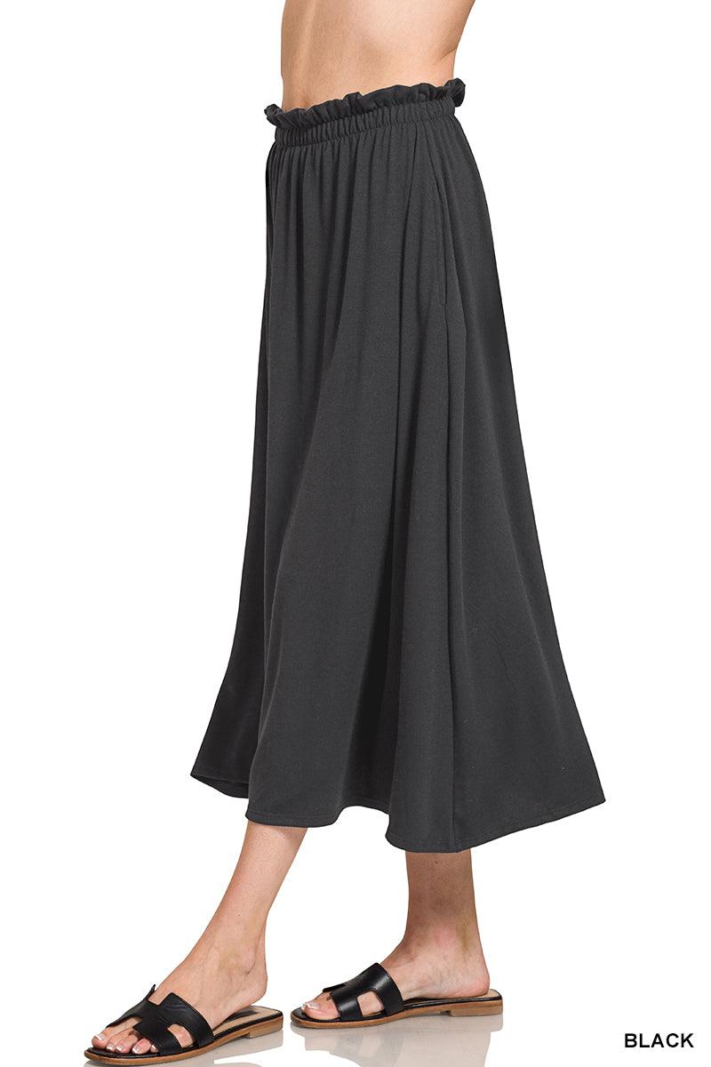 Solid Black Skirt