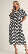 Onyx Medallion Dress