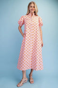 Tangerine Bloom Dress