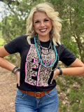 Animal Print “Amen” Tee
