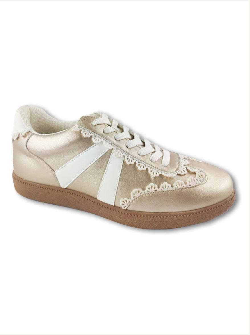 Simply Southern Gold Sneakers