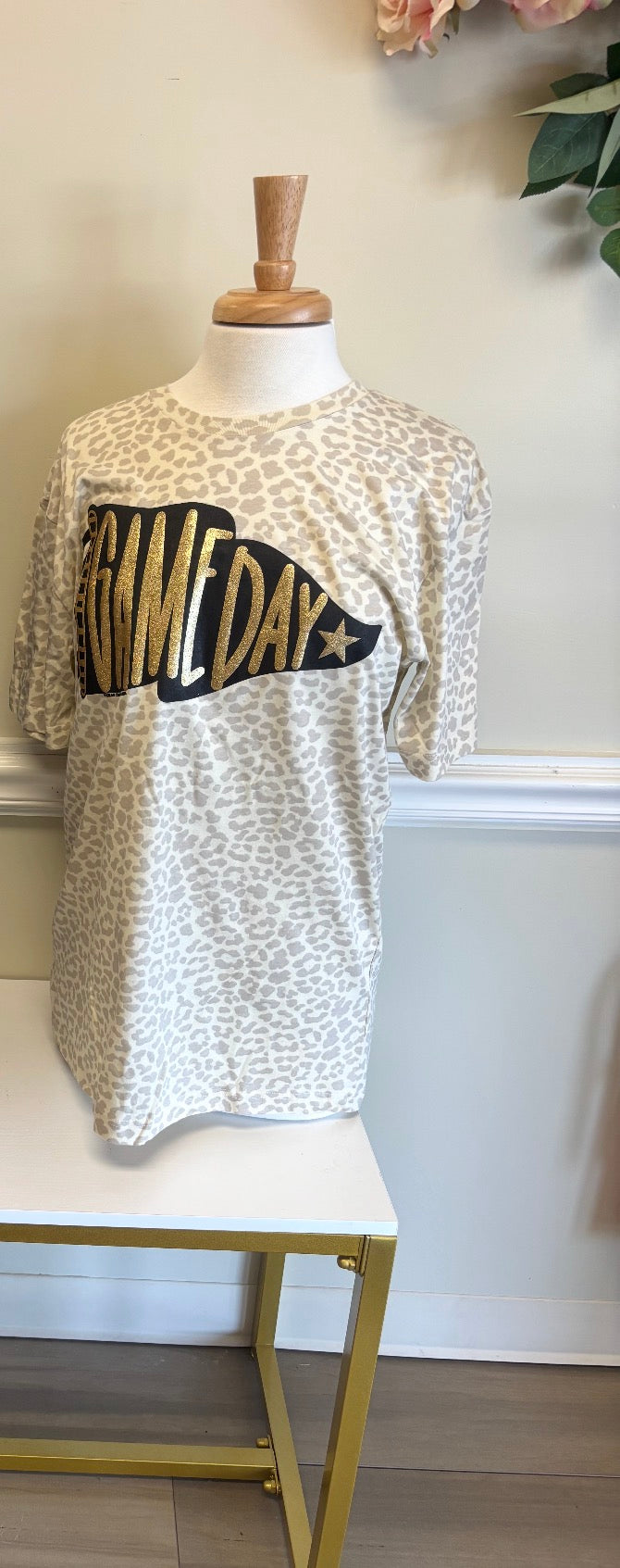 Leopard Game Day Tee