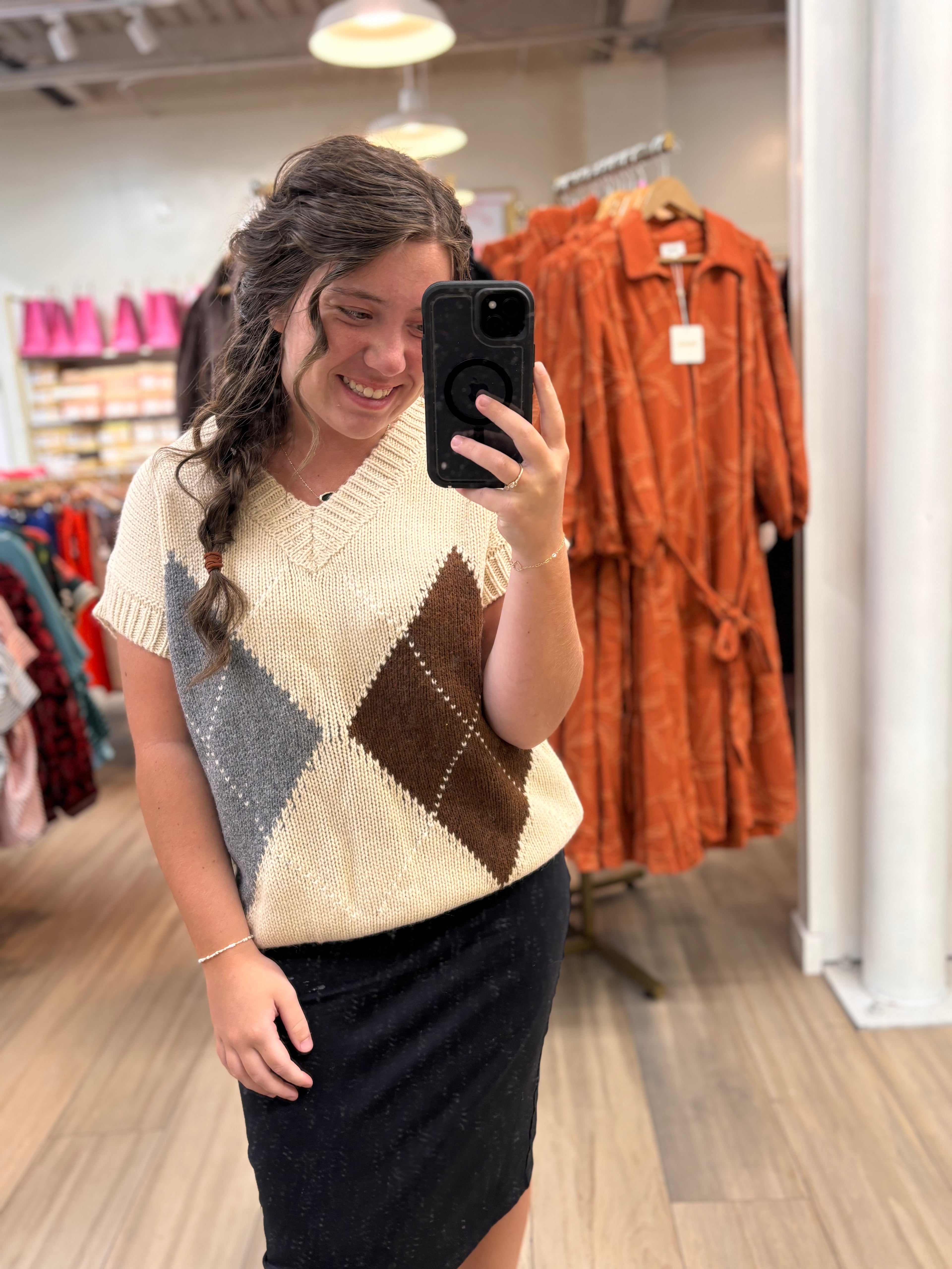 Argyle Sweater Vest