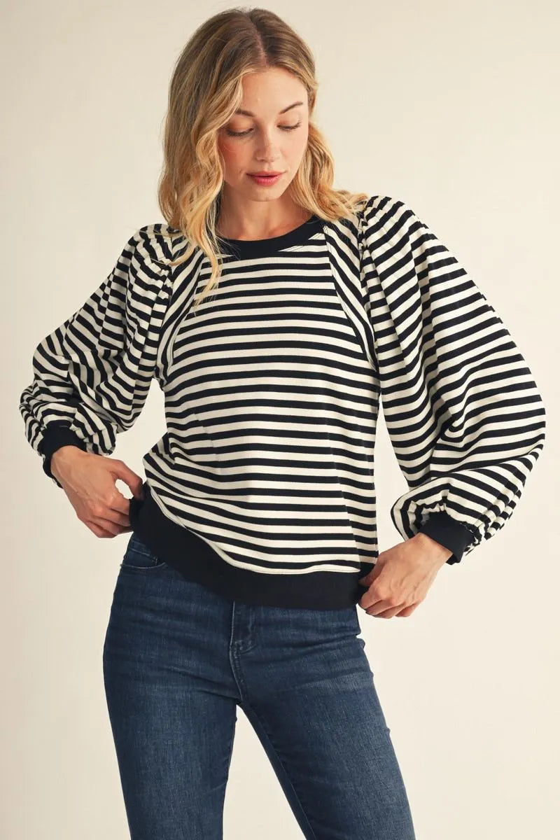 Sweet on Stripes Top