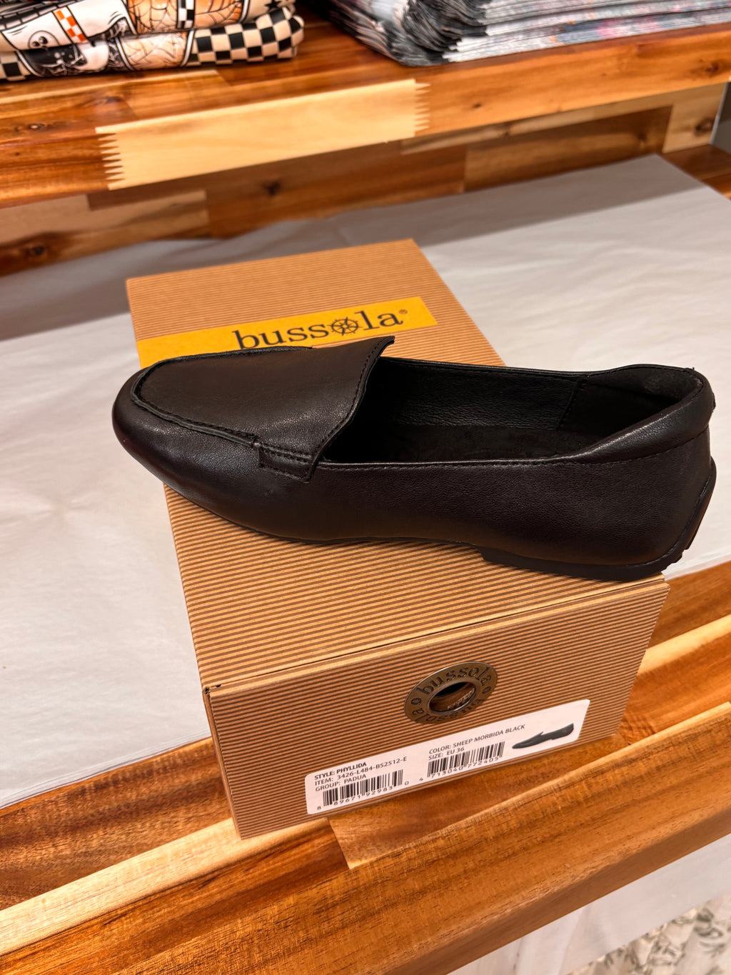 Bussola Phyllida Black Sheep Loafer