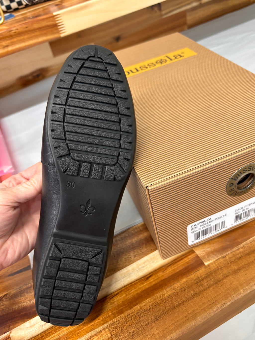 Bussola Phyllida Black Sheep Loafer