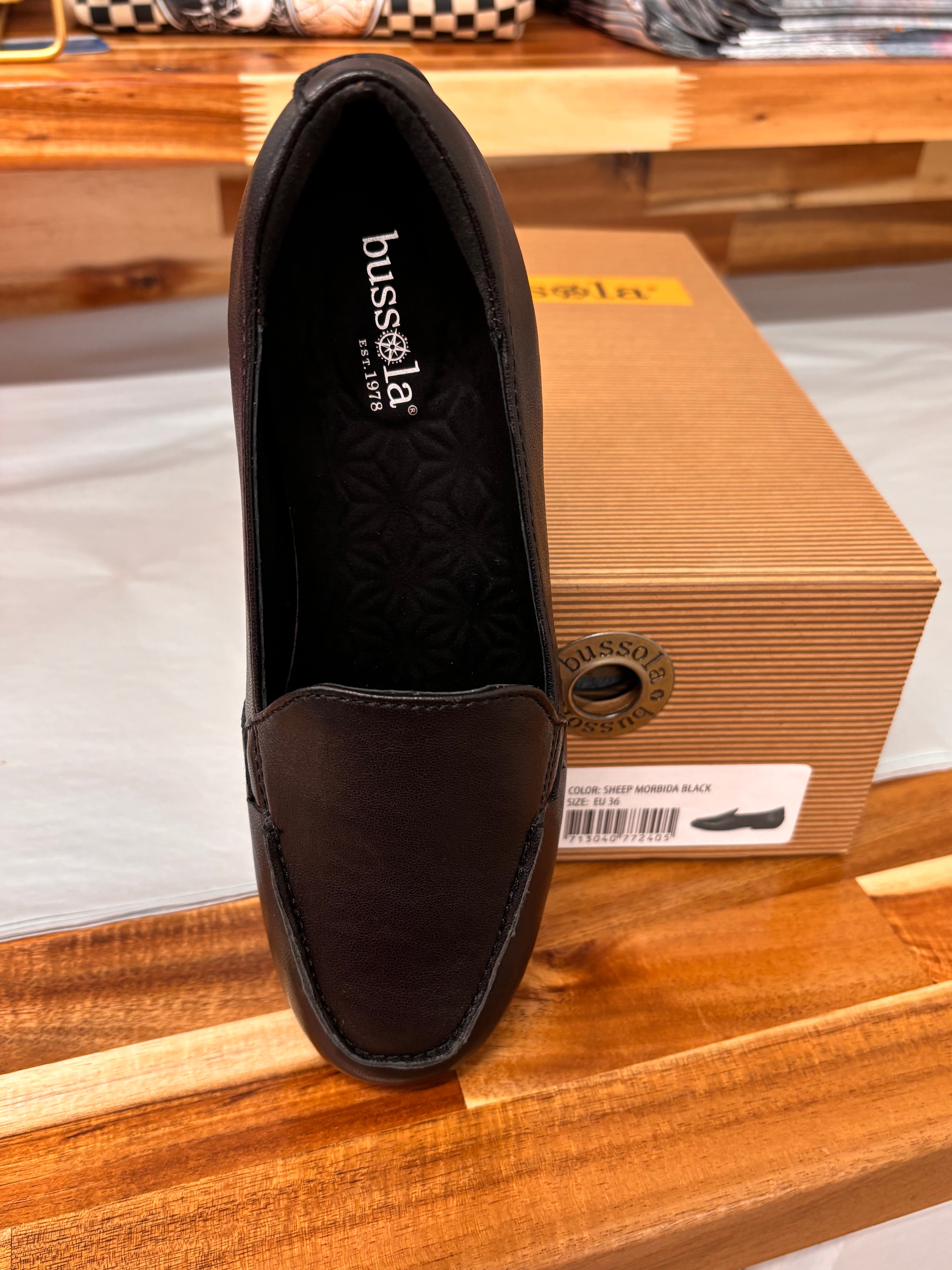 Bussola Phyllida Black Sheep Loafer