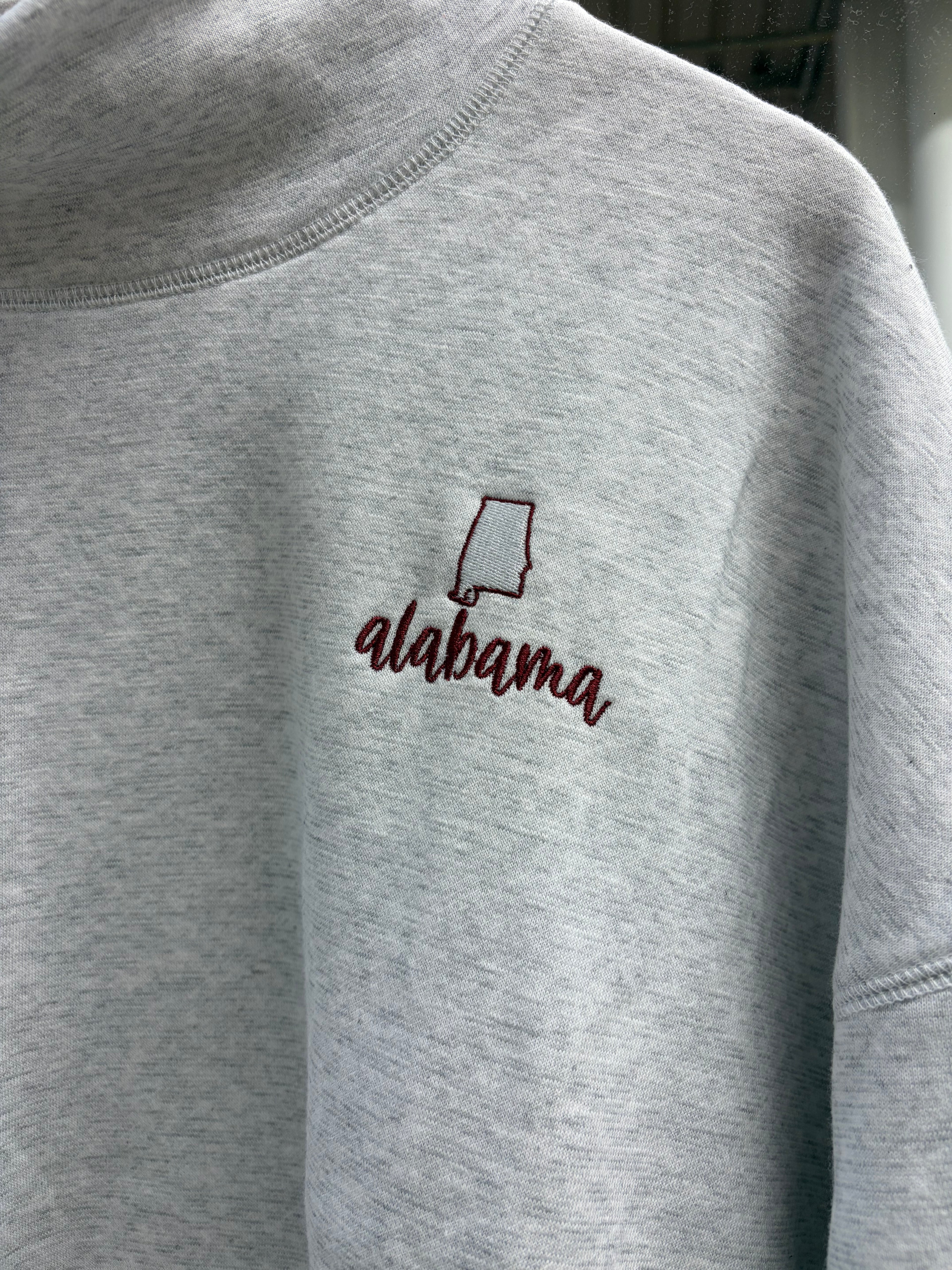 Simply Southern AL Mock Neck Sweatshirt