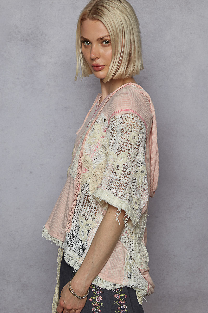 Comfy in Lace Top