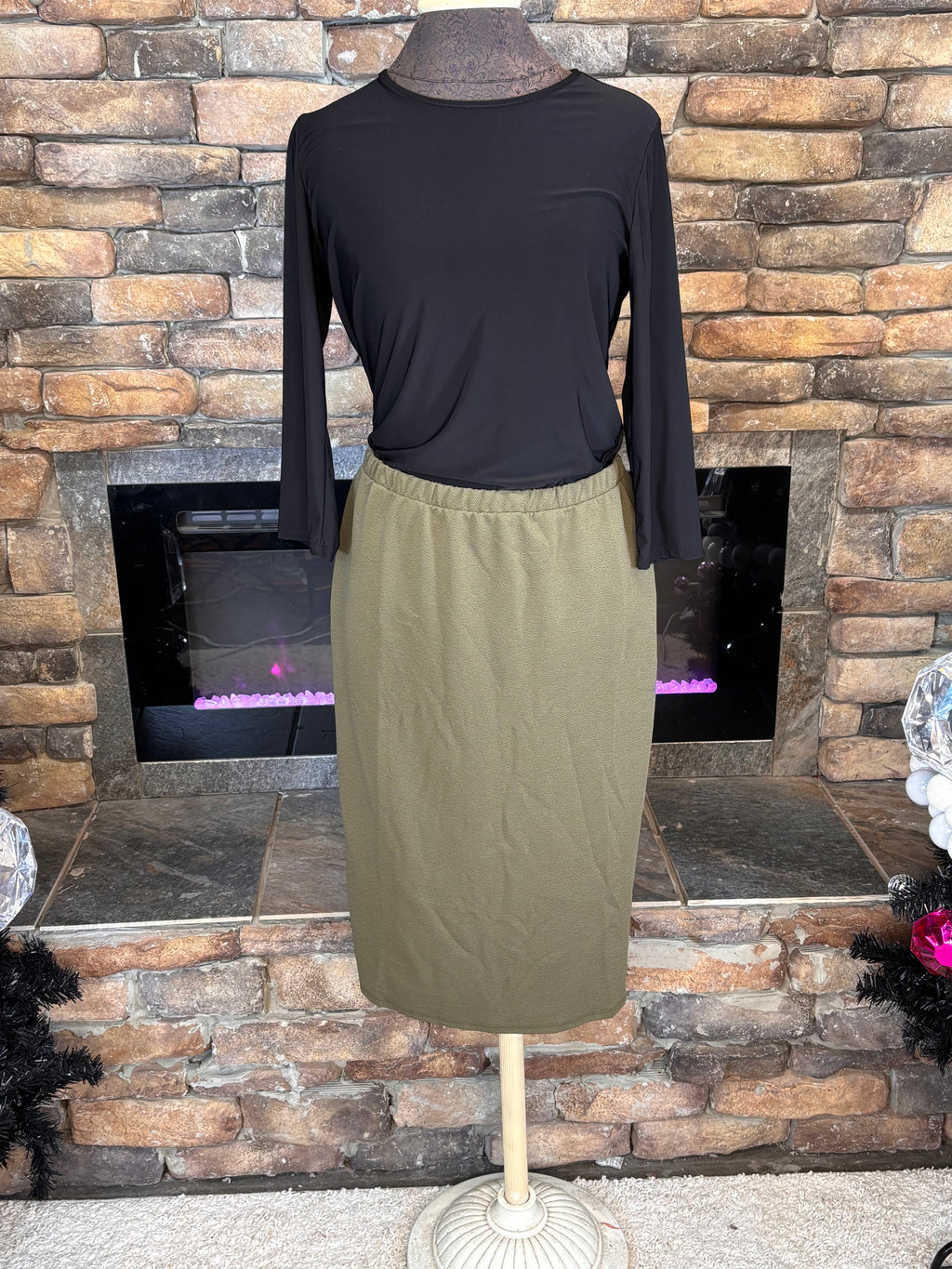 Curvy Pencil Skirt