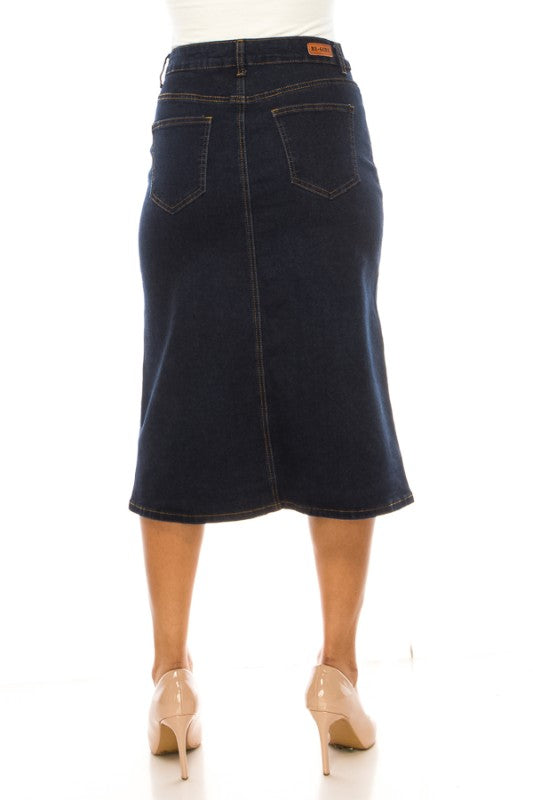 The Renea Mid-Calf Skirt