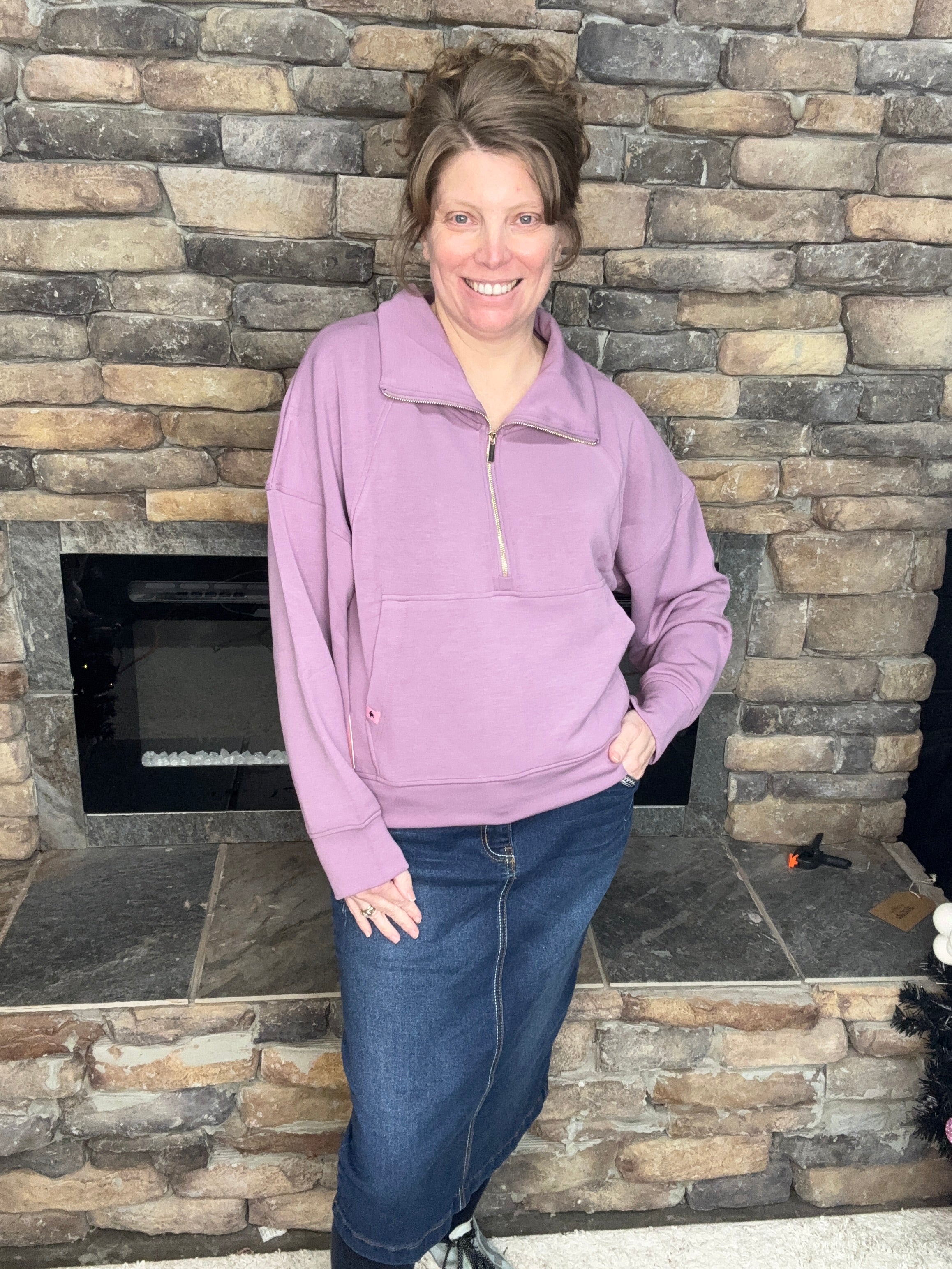 Simply Southern Half-Zip Pullover