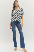 Jet Set Dolman Sleeve Top