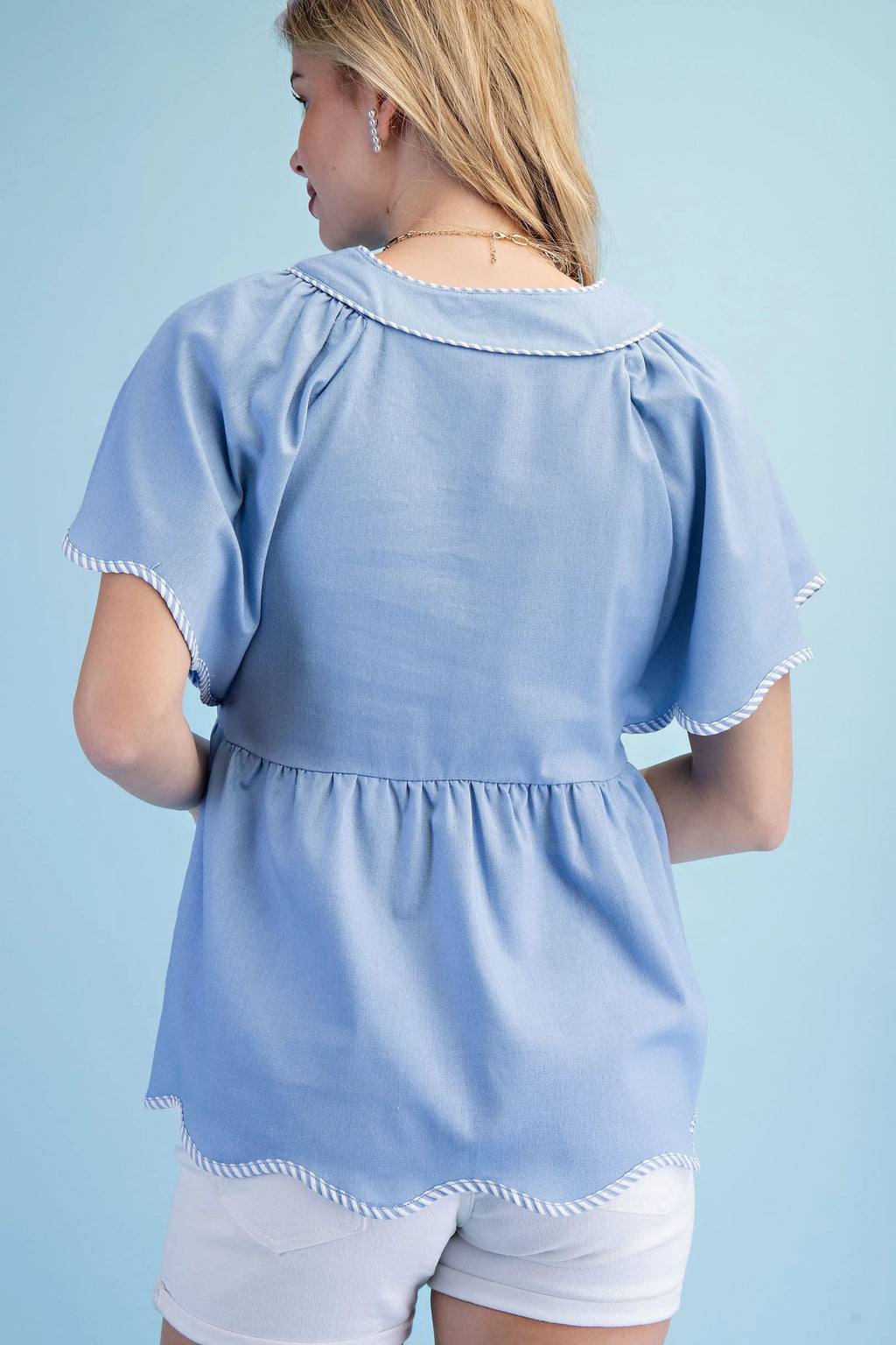 Breezy Babydoll Blouse