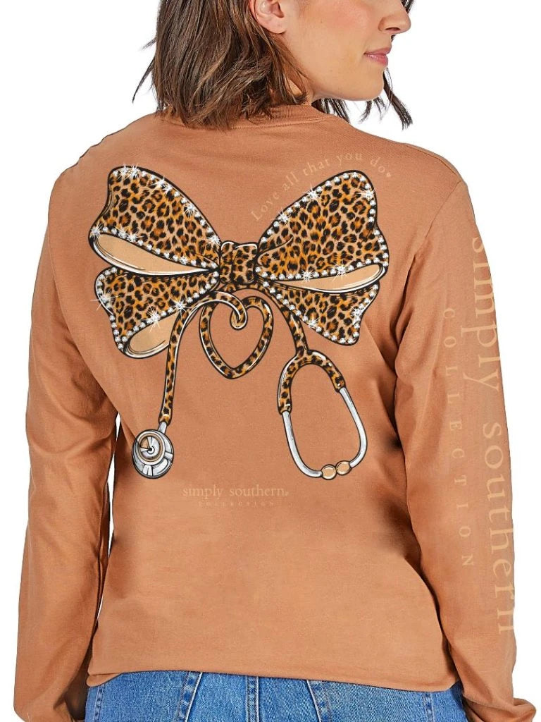 Simply Southern Nurse Bow Top