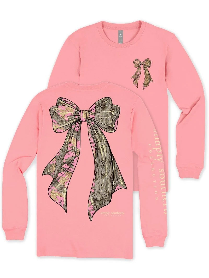 Simply Southern CAMO BOW Top