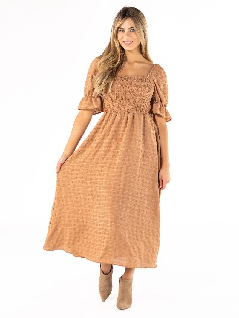 Simply Southern Solid Smock Dress