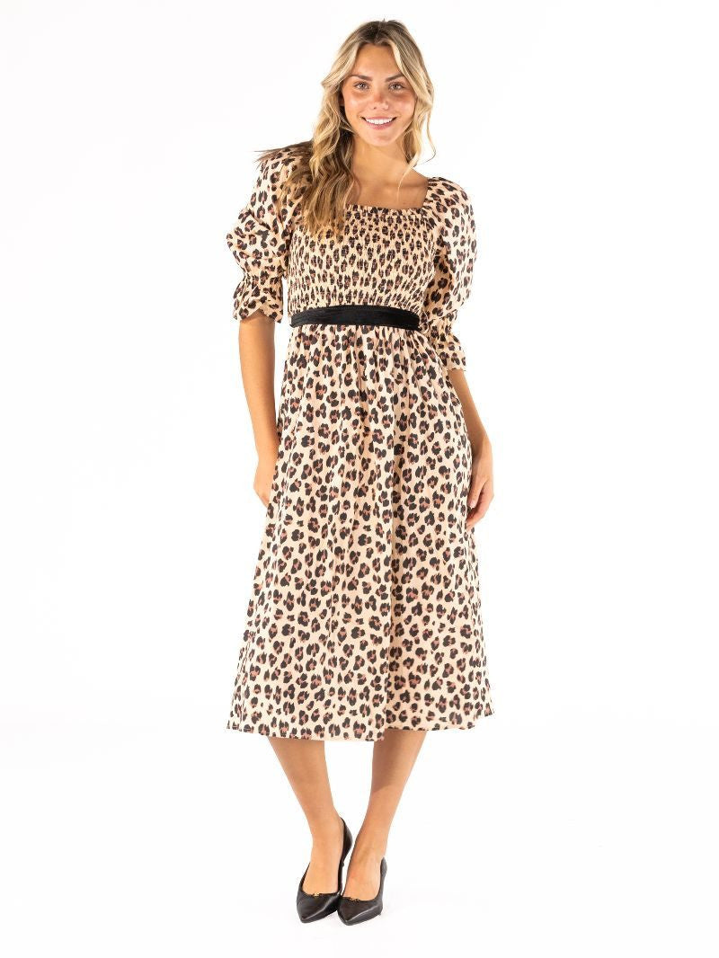 Simply Southern Smocked Wild Side Dress