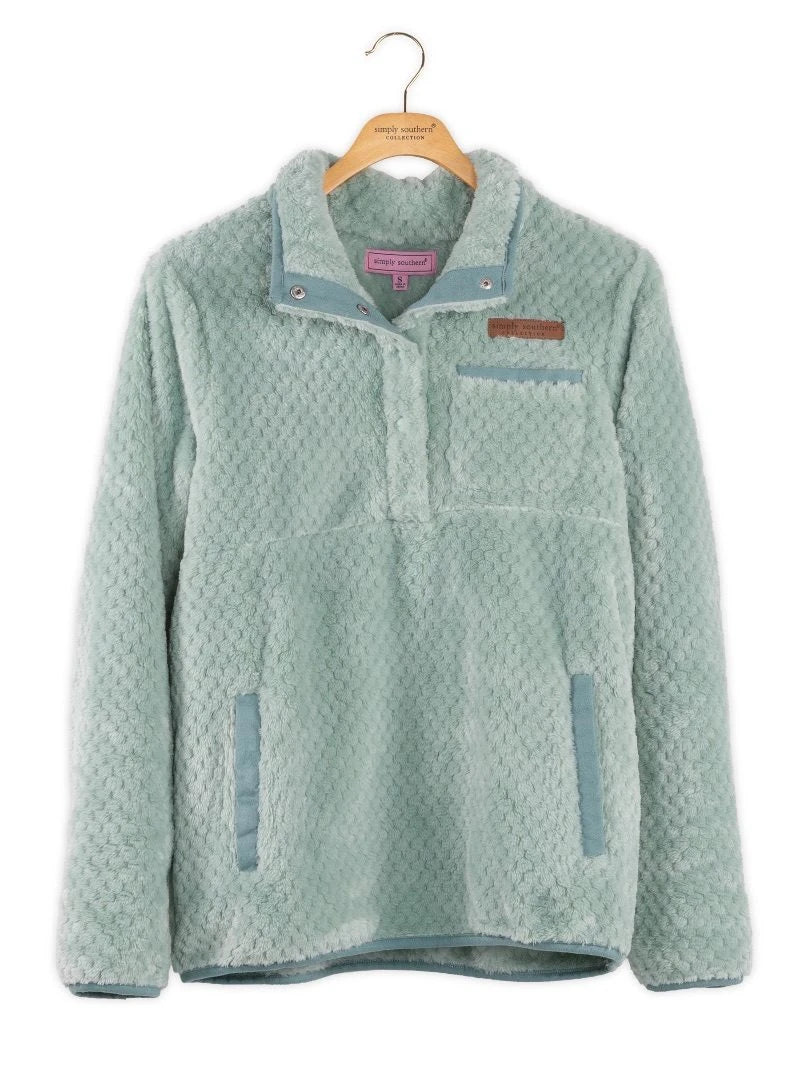 Simply Southern Green Pullover