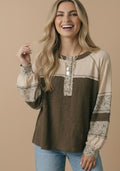 The Curvy Wilderness Patch Top