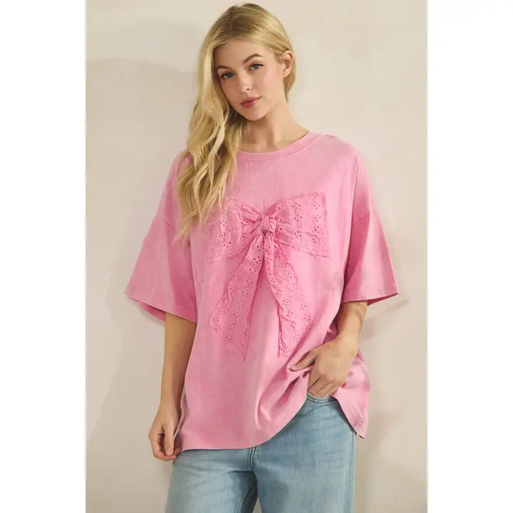 Curvy Sweet Knot Tee