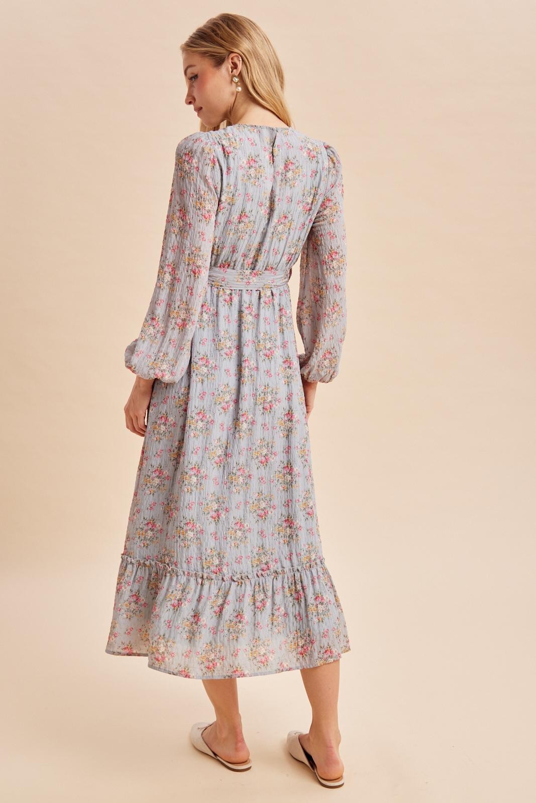 Dainty Floral Maxi Dress