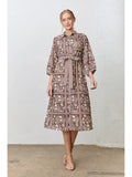 Cocoa Floral Dress