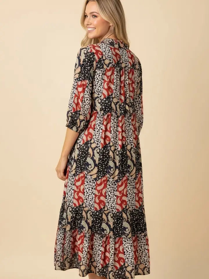 Trail Mix Midi Dress