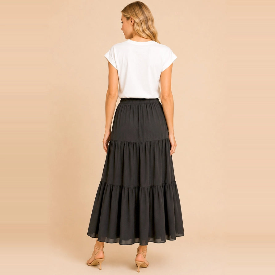 Prairie Tiered Maxi Skirt