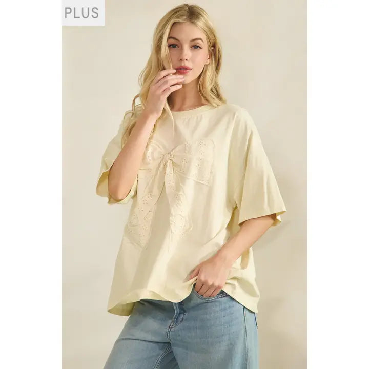 Sweet Knot Bow Tee