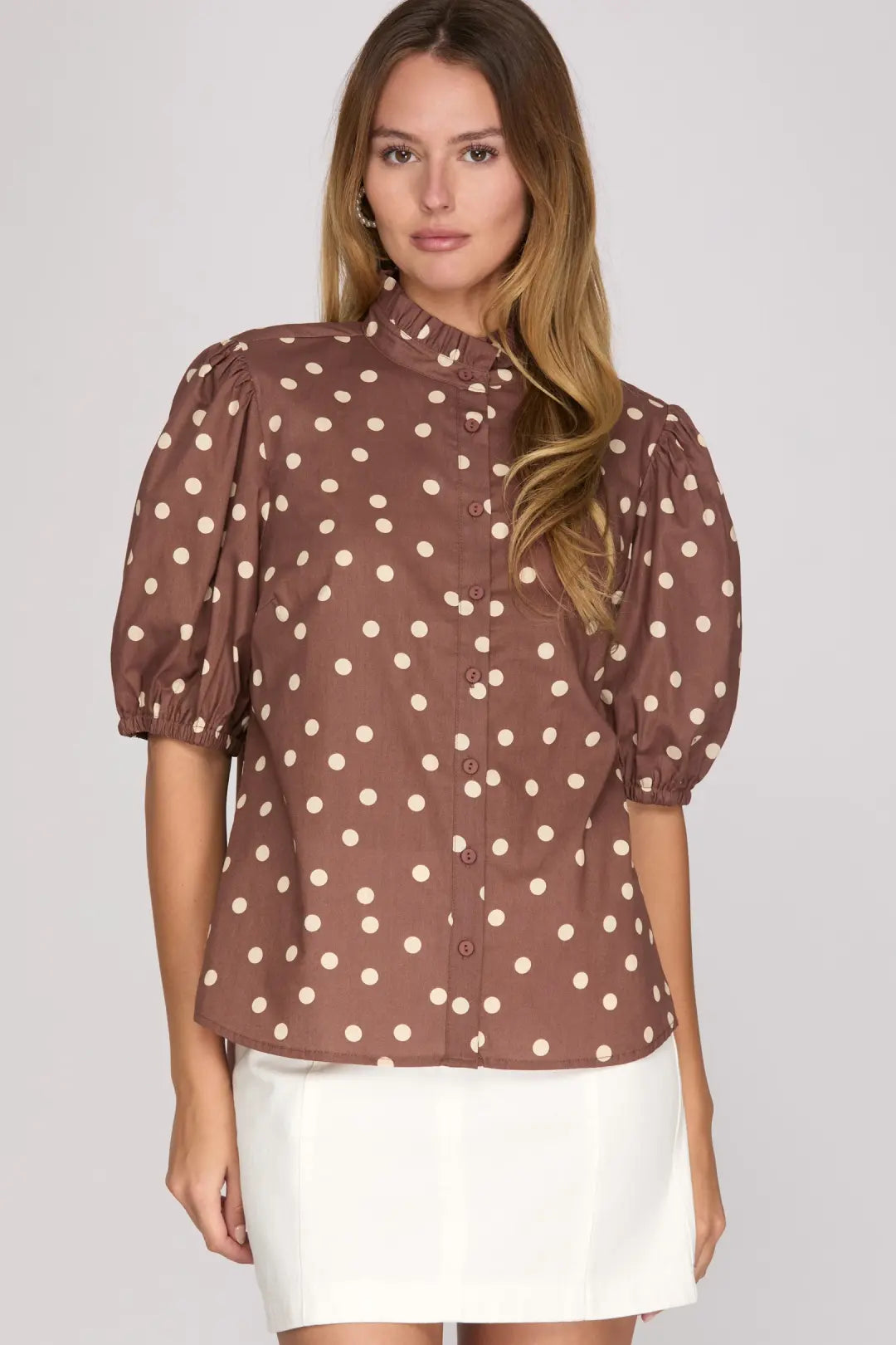 The Dot Darling Blouse