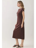 Drop Shoulder Slim Fit Dress