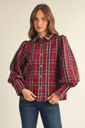Crimson Days Top