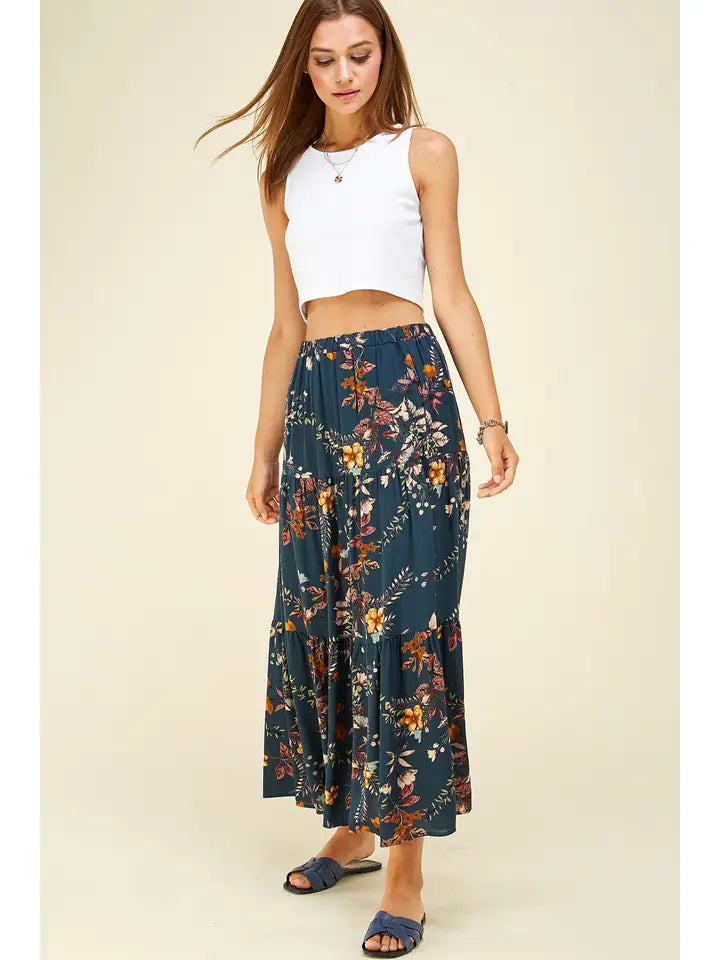 Dusk Drift Maxi Skirt