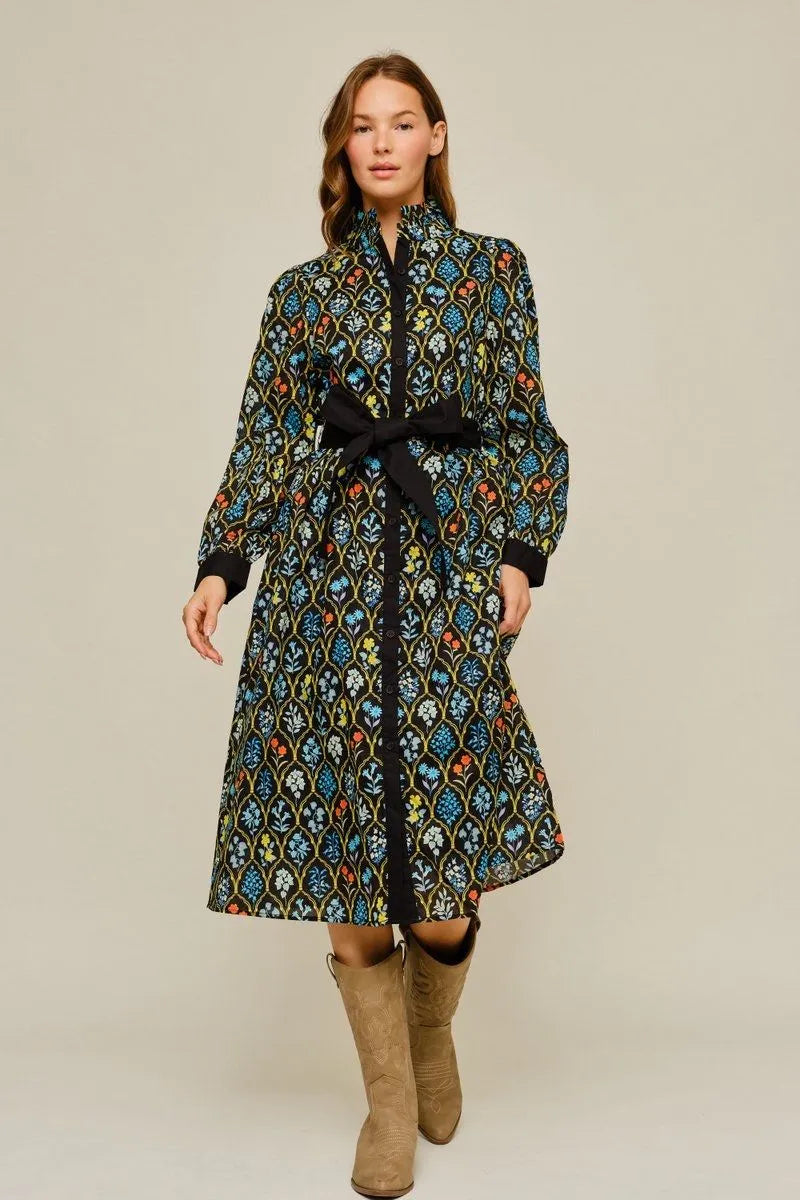 The Hilary Medallion Dress