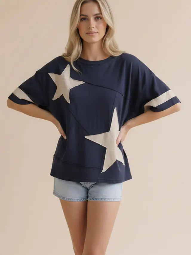 Star Patchwork Top