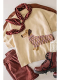 Dog Graphic Sweater