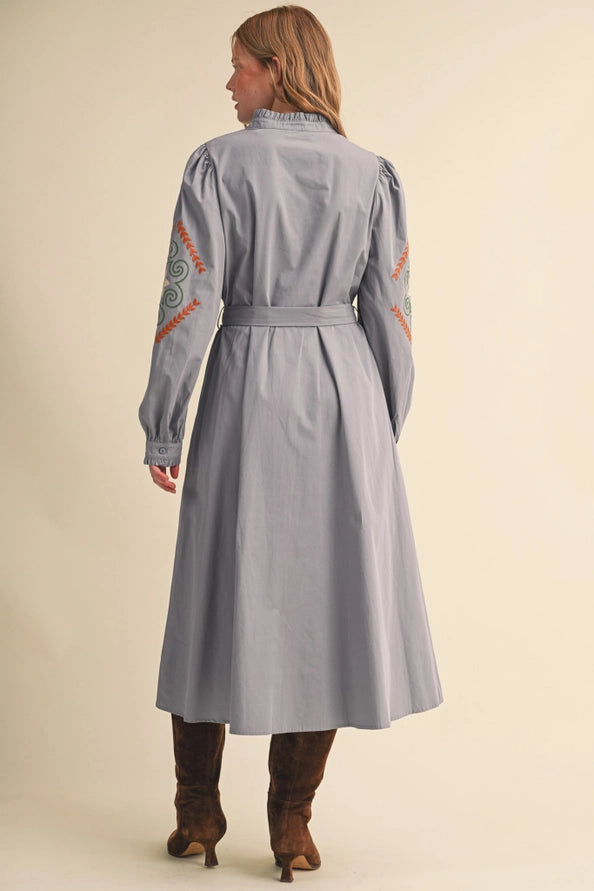 The Embroidered Colonial Dress