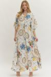 Bohemian Bloom Maxi Dress