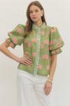 Preppy Button Down Top
