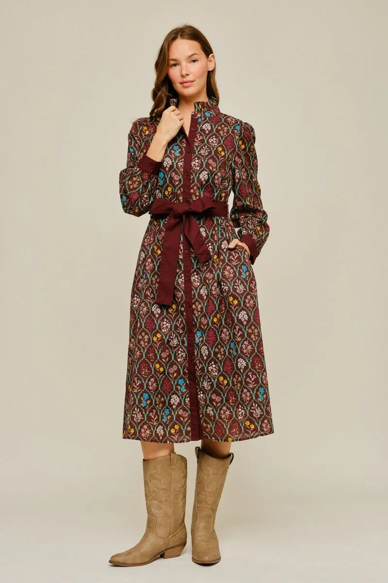 The Hilary Medallion Dress