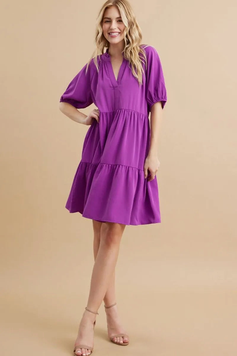 Orchid Mini Dress