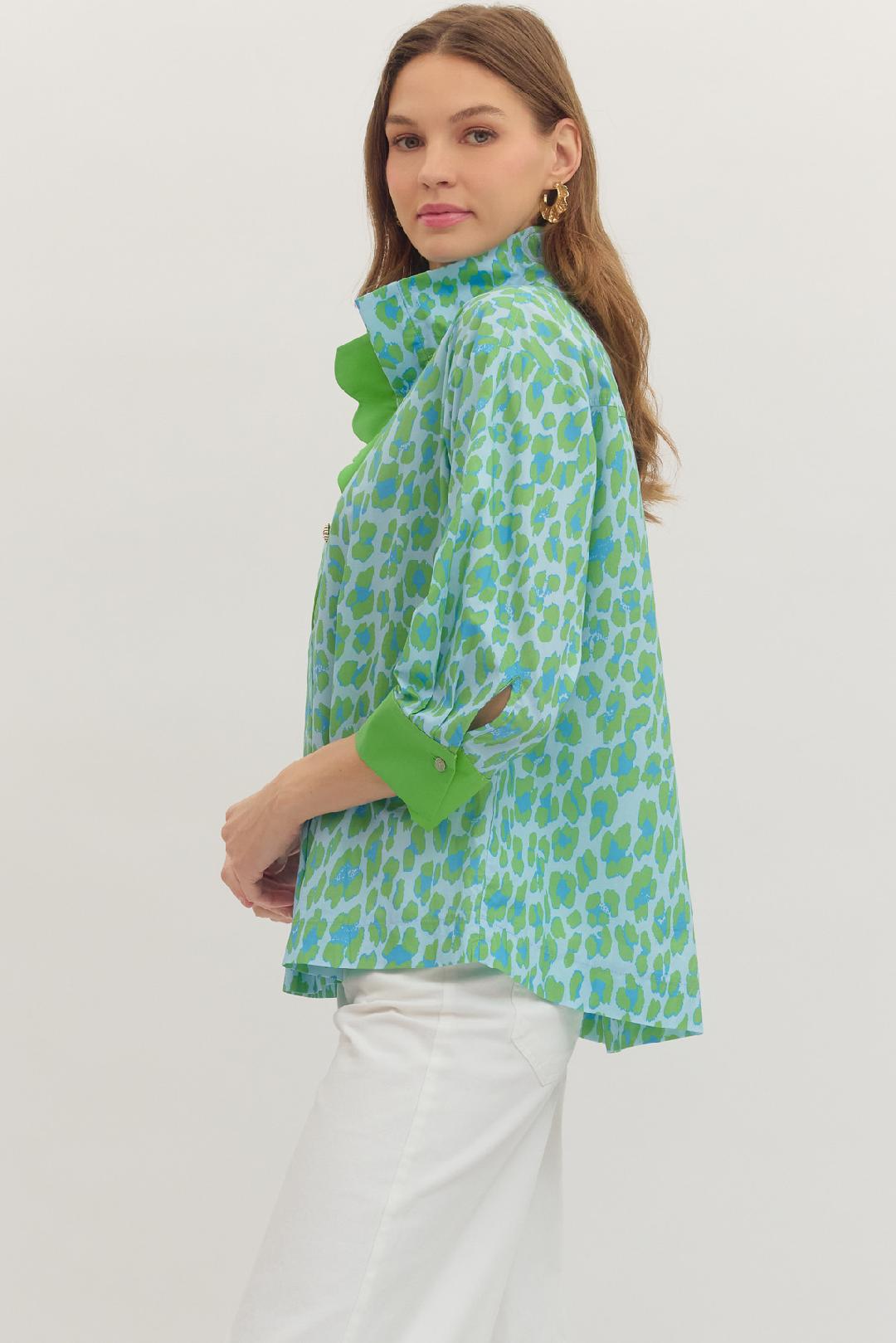 Spotted in Paradise Top