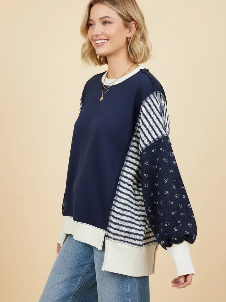Wanderer Patchwork Pullover